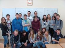 Setna lekcja matematyki w klasie 2c