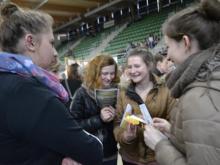 Targi edukacyjne 2013 - hala sportowa Łuczniczka