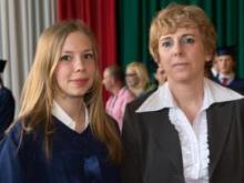 Uroczyste rozdanie świadectw uczniom klas III liceum