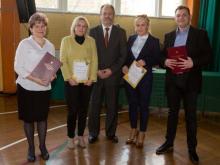 Uroczyste rozdanie świadectw uczniom klas III liceum