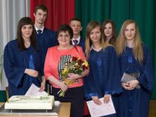 Uroczyste rozdanie świadectw uczniom klas III liceum