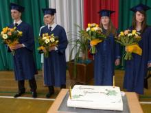 Uroczyste rozdanie świadectw uczniom klas III liceum