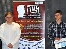 Zakończenie XIII Fordońskiego Turnieju Wiedzy Algorytmicznej 2014