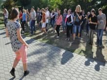 Obóz integracyjny klas pierwszych - dzień drugi