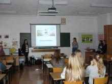 Gimnazjaliści z Dąbrowy Chełmińskiej w naszej szkole