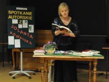 Spotkanie autorskie z p. Jolantą Kowalską