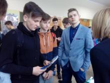 Targi Edukacyjne w Gimnazjum Sportowym nr 1 w Bydgoszczy